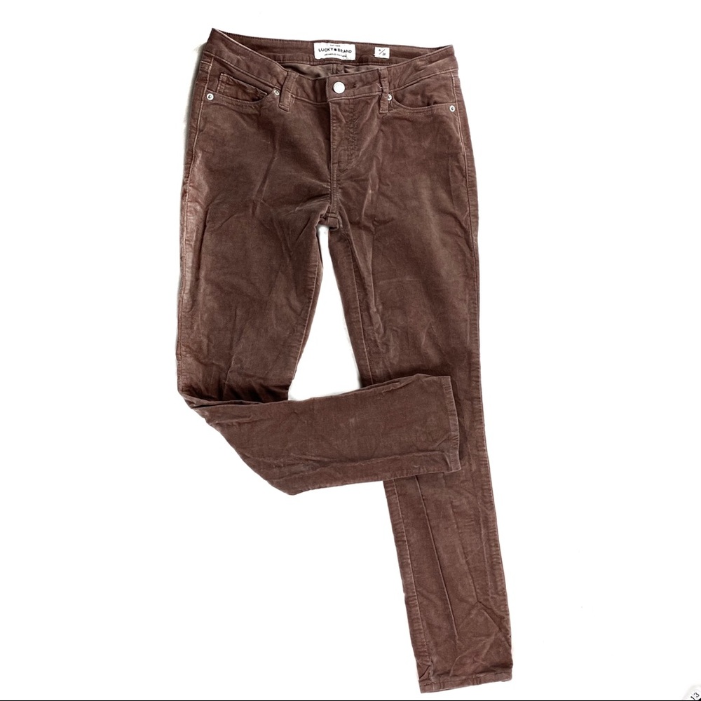Lucky Brand Corduroy Lolita Skinny Pants Size 6
